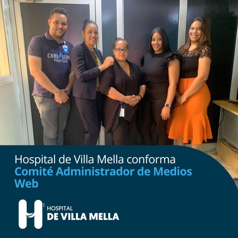 Read more about the article Hospital de Villa Mella Conforma Comité Administrador de Medios Web.