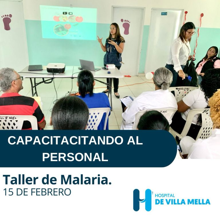 Read more about the article Taller de malaria al personal de villa mella.