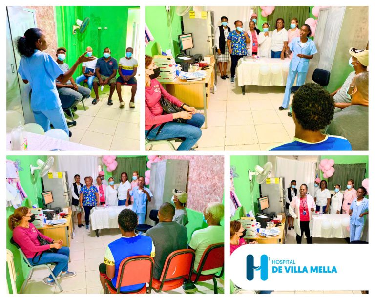 Read more about the article Compartir del departamento de Tuberculosis del Hospital de Villa Mella motiva a pacientes y persona